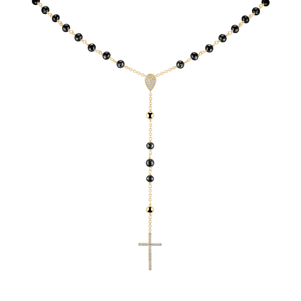 Náhrdelník s diamantmi Elegant Cross